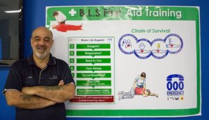 Meet Mick Hughes - one of our best Trainers at BLS First Aid - Start Your First Aid Journey Here!